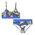 Maillot 2 pi&egrave;ces palmiers KENZO KIDS 
                    FILLE