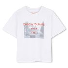 Tee-shirt manches courtes, BLANC, hi-res