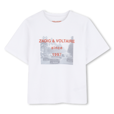 TEE-SHIRT MANCHES COURTES ZADIG & VOLTAIRE GARCON