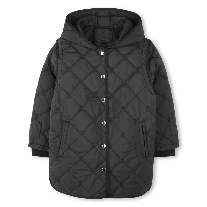 Doudoune à manches amovibles GIVENCHY 
                    FILLE