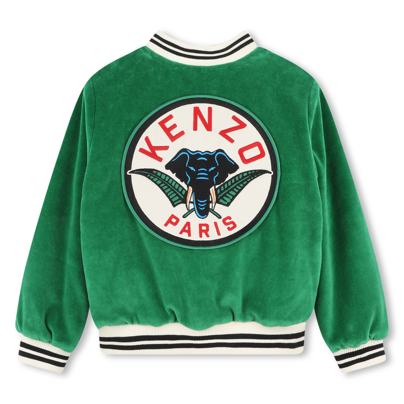 Blouson en velours KENZO KIDS 
                    GARCON