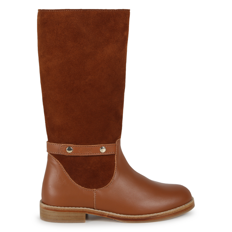 Bottes bi-matière CHLOE 
                    FILLE
