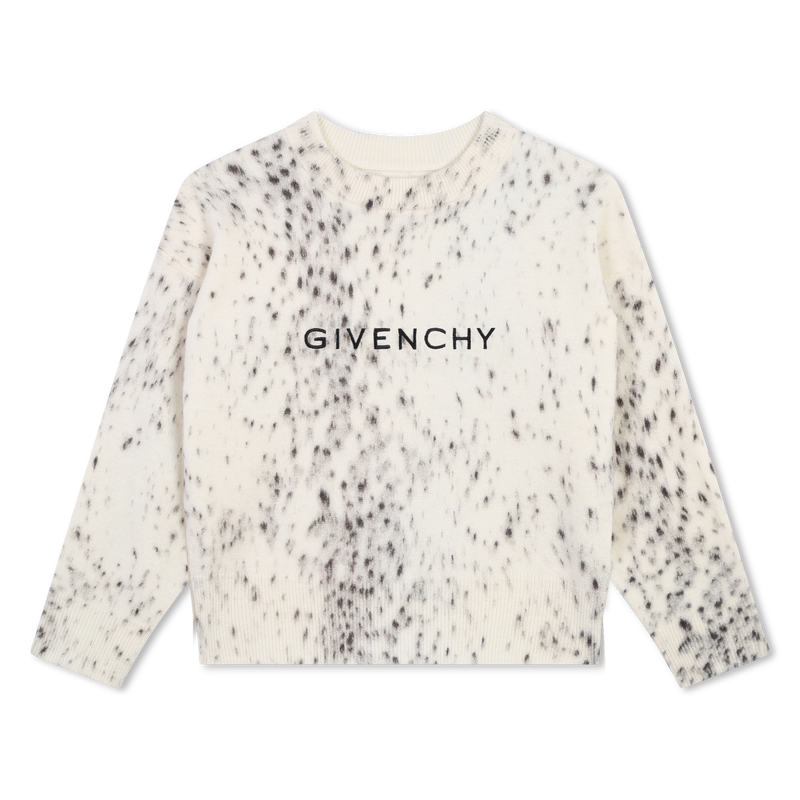 Pull à imprimé ocelot GIVENCHY 
                    FILLE