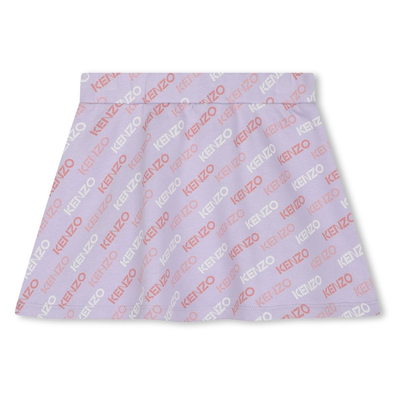 Jupe évasée imprimée sigle KENZO KIDS 
                    FILLE