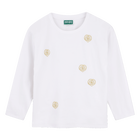 Tee-shirt manches longues KENZO KIDS 
                    FILLE