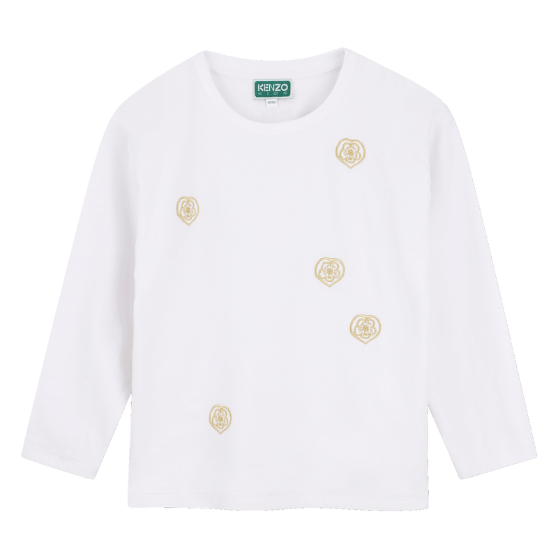 Tee-shirt manches longues KENZO KIDS 
                        FILLE