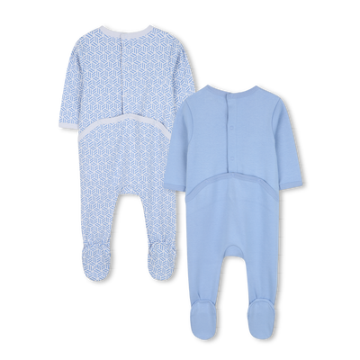 Ensemble deux pyjamas en coton KENZO KIDS UNISEXE