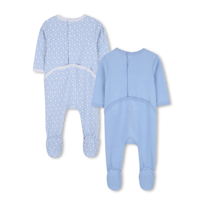 Ensemble deux pyjamas en coton KENZO KIDS 
                    UNISEXE
