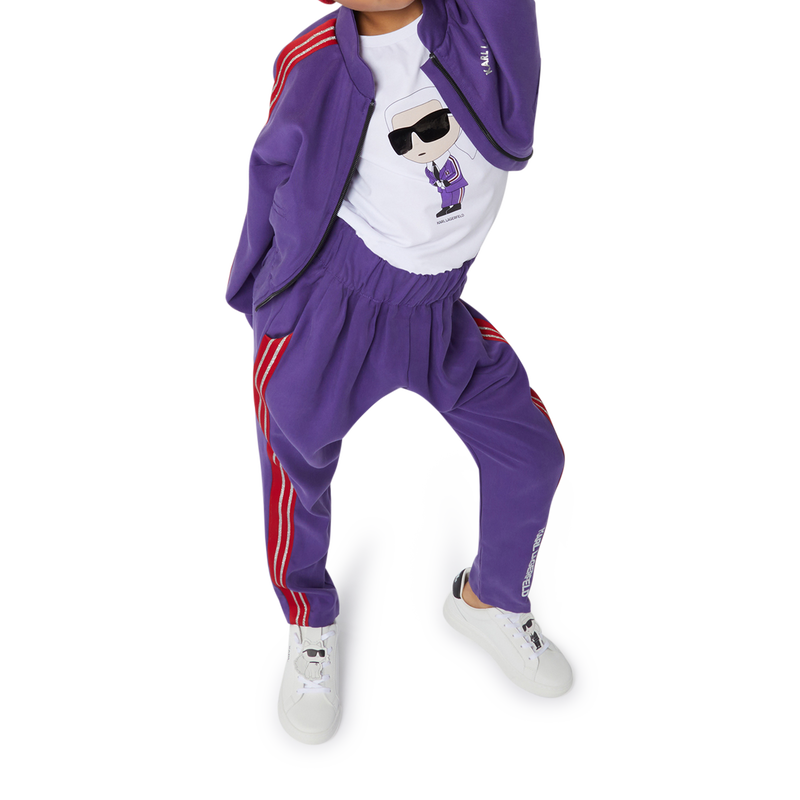 T-shirt avec imprim&eacute; plac&eacute; KARL LAGERFELD KIDS 
                        FILLE