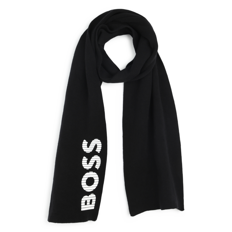 &Eacute;charpe tricot&eacute;e BOSS 
                        GARCON