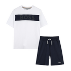 T-shirt et short BOSS 
                    GARCON