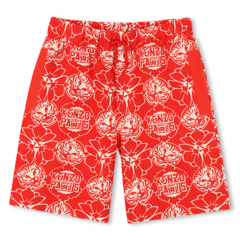 Bermuda imprimé japonisant KENZO KIDS 
                    GARCON