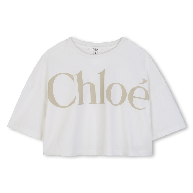 TEE-SHIRT MANCHES COURTES CHLOE 
                        FILLE