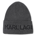 Ensemble bonnet + tour de cou tricot KARL LAGERFELD KIDS 
                    GARCON