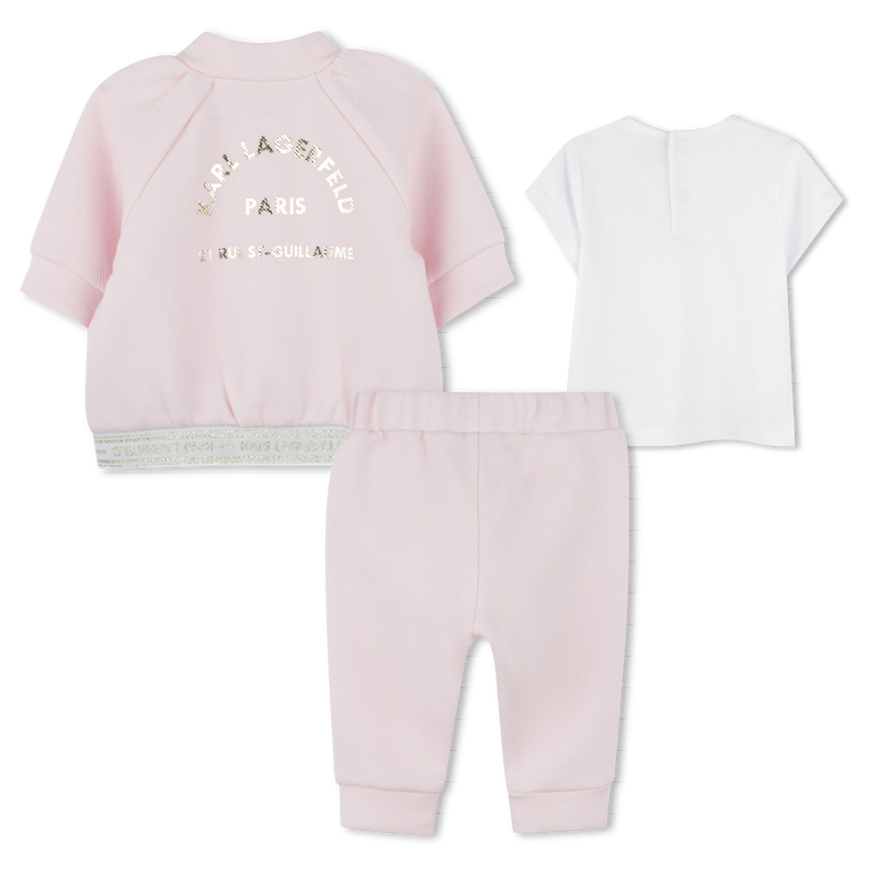 Ensemble jogging 3 pi&egrave;ces KARL LAGERFELD KIDS 
                        FILLE