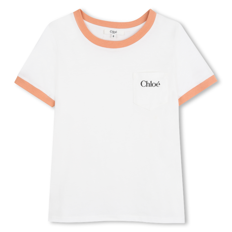 TEE-SHIRT MANCHES COURTES CHLOE 
                        FILLE