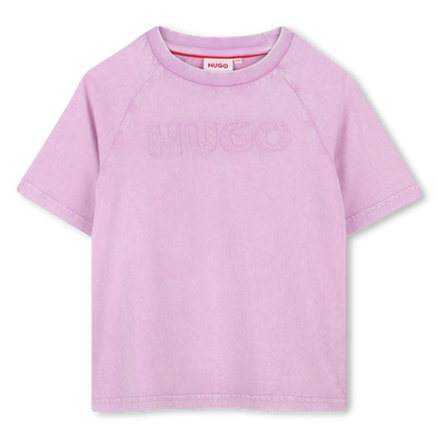 T-shirt &agrave; manches courtes Hugo FILLE