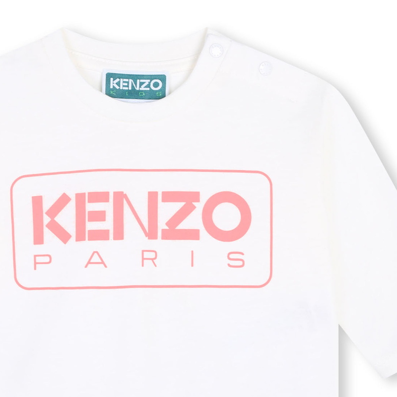 T-shirt &agrave; manches longues KENZO KIDS 
                        FILLE