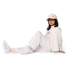 Sweat zipp&eacute; &agrave; capuche KARL LAGERFELD KIDS 
                    FILLE