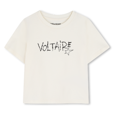 TEE-SHIRT MANCHES COURTES ZADIG & VOLTAIRE FILLE