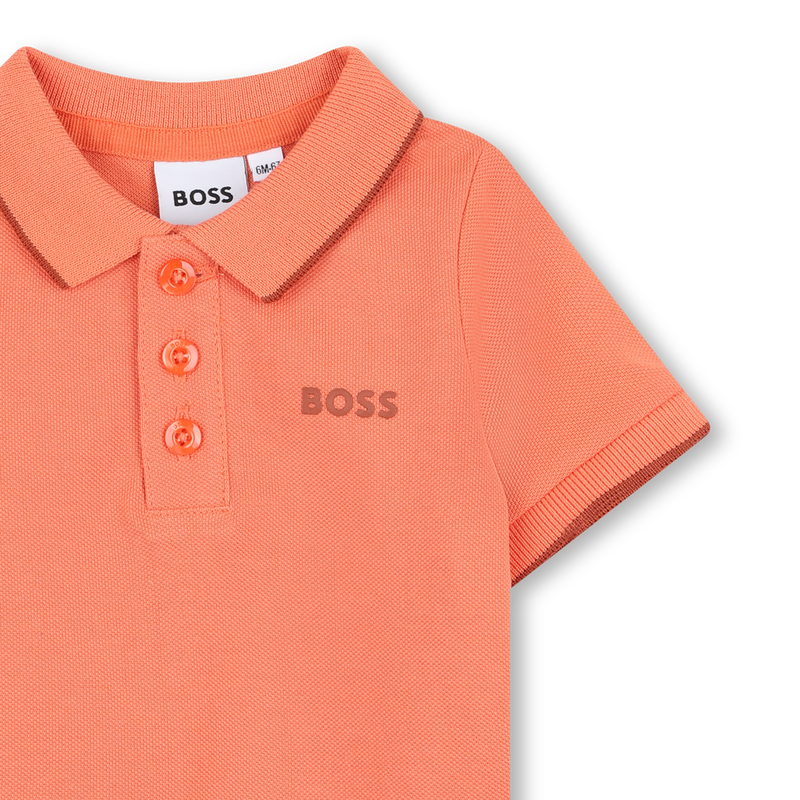 Polo à manches courtes BOSS 
                    GARCON