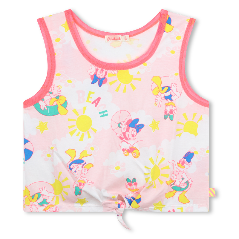 Débardeur imprimé avec noeud BILLIEBLUSH 
                    FILLE