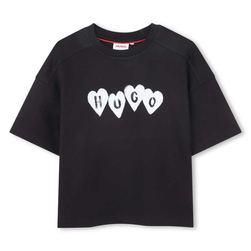Tee-shirt manches courtes Hugo 
                        FILLE
