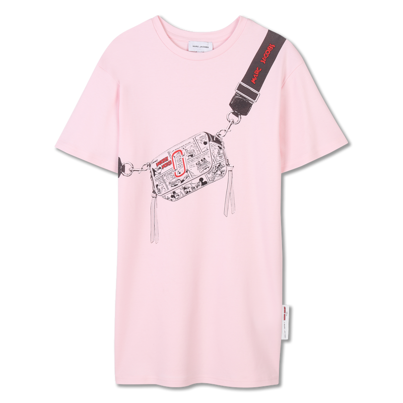 Robe manches courtes coton THE MARC JACOBS 
                    FILLE