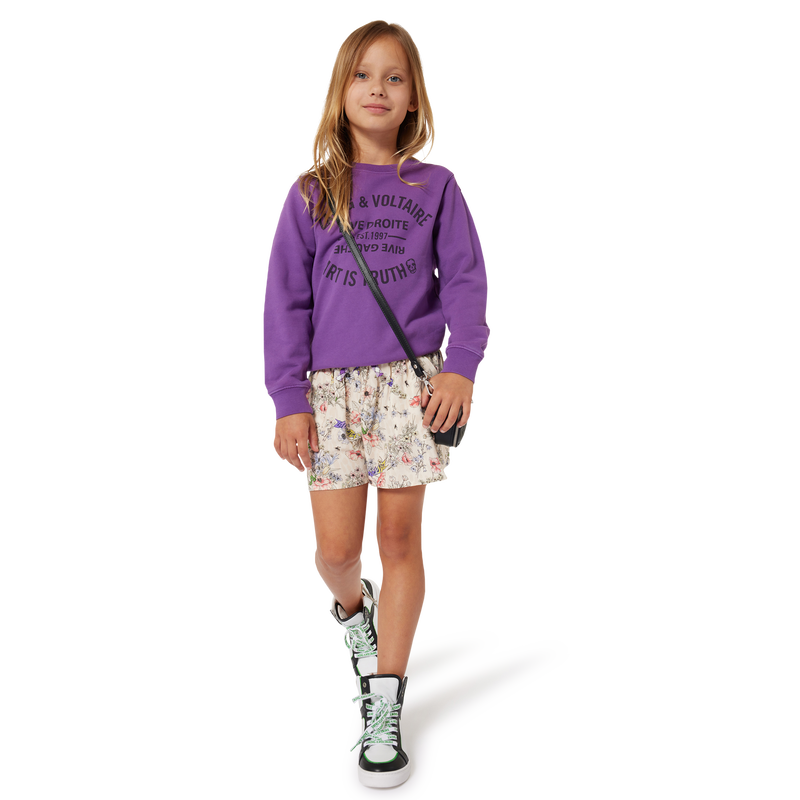 Short à fleurs avec poches ZADIG & VOLTAIRE 
                    FILLE