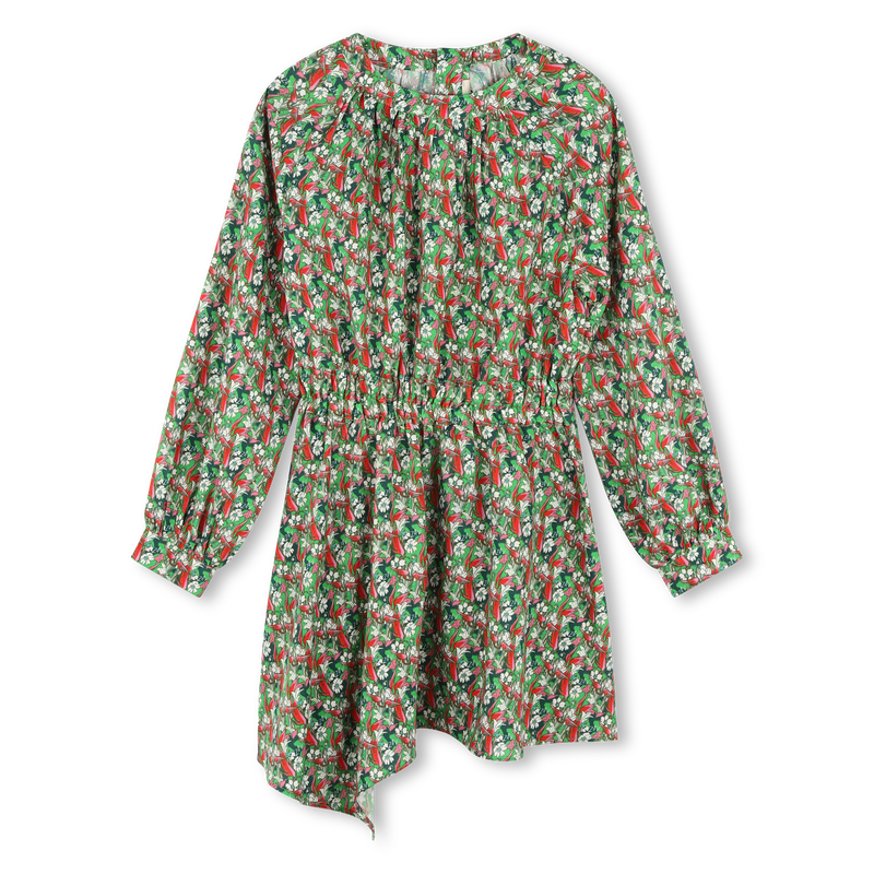 Robe asymétrique à fleurs ZADIG & VOLTAIRE 
                    FILLE