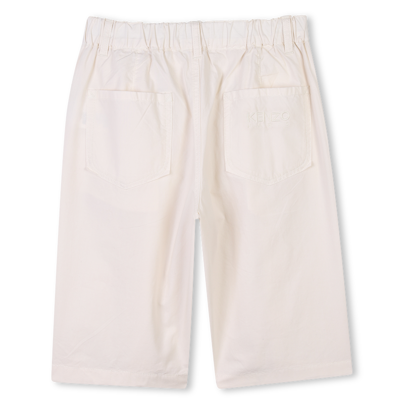 Bermuda en coton uni KENZO KIDS 
                    GARCON