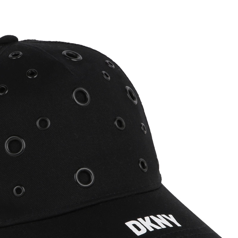 Casquette avec oeillets DKNY 
                    FILLE