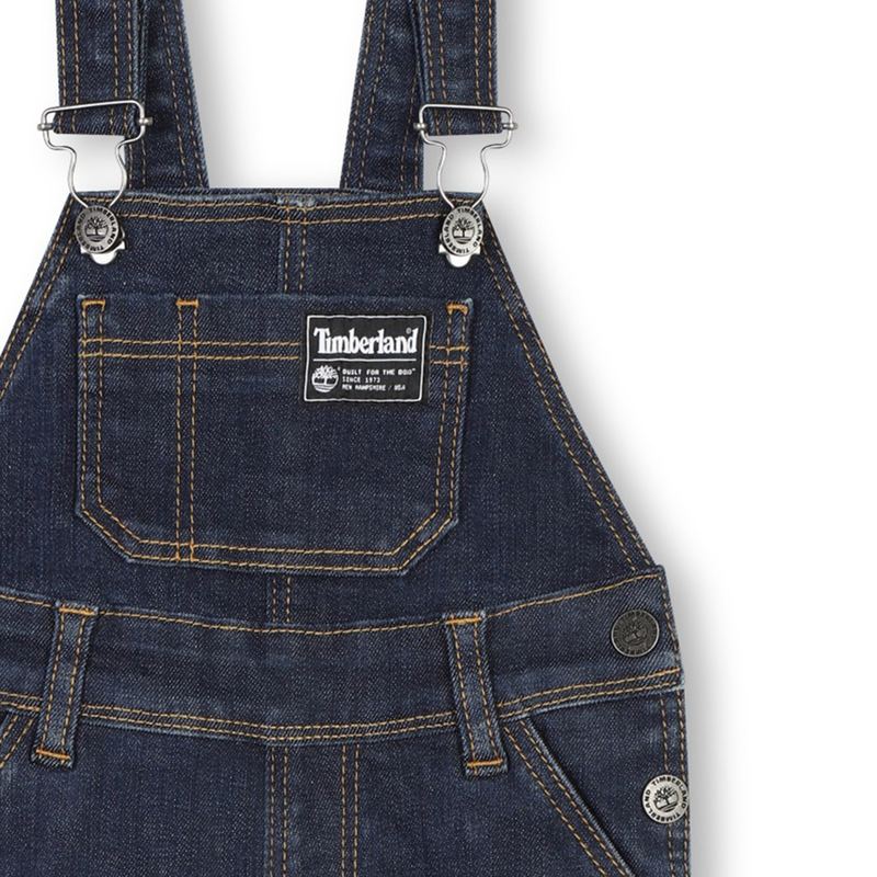 Salopette en jean avec poches TIMBERLAND 
                    GARCON