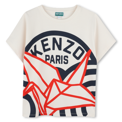 T-shirt manches courtes coton KENZO KIDS UNISEXE