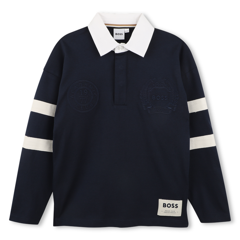 Polo manches longues BOSS 
                        GARCON