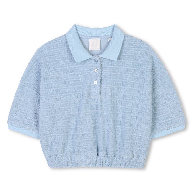 Polo et jupe en jacquard GIVENCHY 
                    FILLE