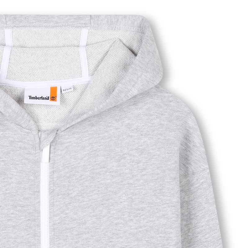 Sweat-shirt zipp&eacute; &agrave; capuche TIMBERLAND 
                        GARCON