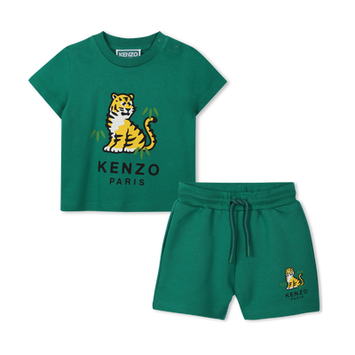 Ensemble T-shirt et bermuda KENZO KIDS GARCON