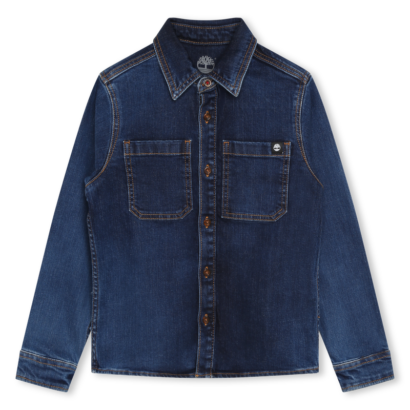 Surchemise en jean boutonnée TIMBERLAND 
                    GARCON