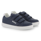 Baskets en cuir de vachette BOSS 
                    GARCON