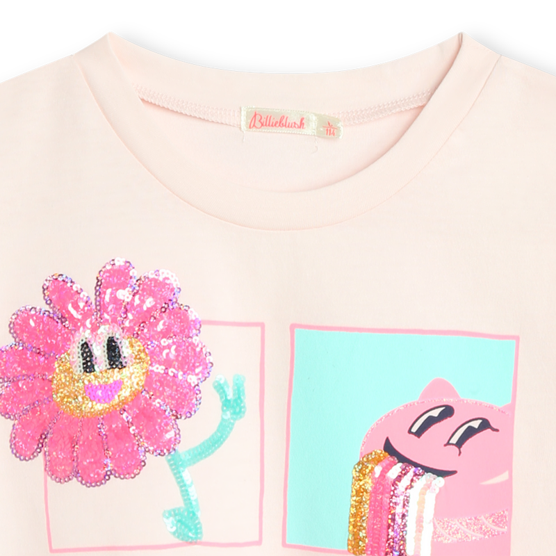 T-shirt avec imprimé orné de sequins BILLIEBLUSH 
                    FILLE