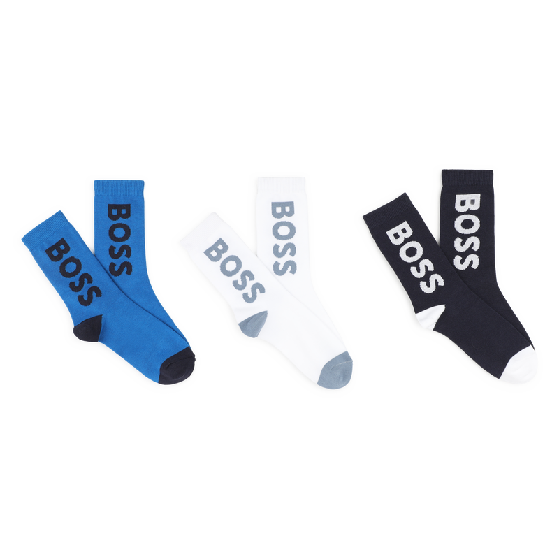 Lot de 3 paires de chaussettes BOSS 
                    GARCON