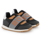 Baskets avec &eacute;lastique sigl&eacute; BOSS 
                    GARCON