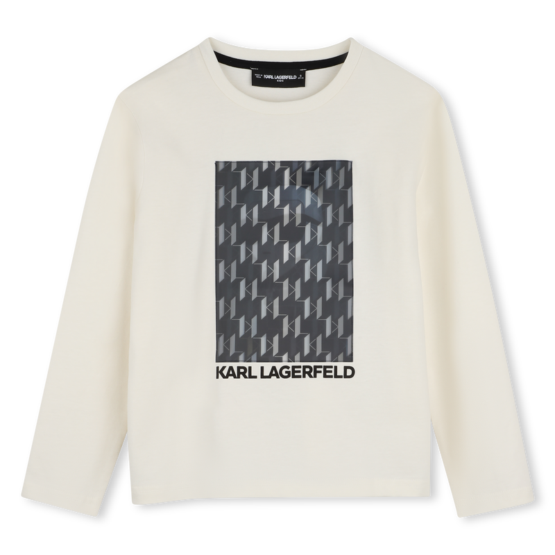 Tee-shirt manches longues KARL LAGERFELD KIDS 
                        GARCON