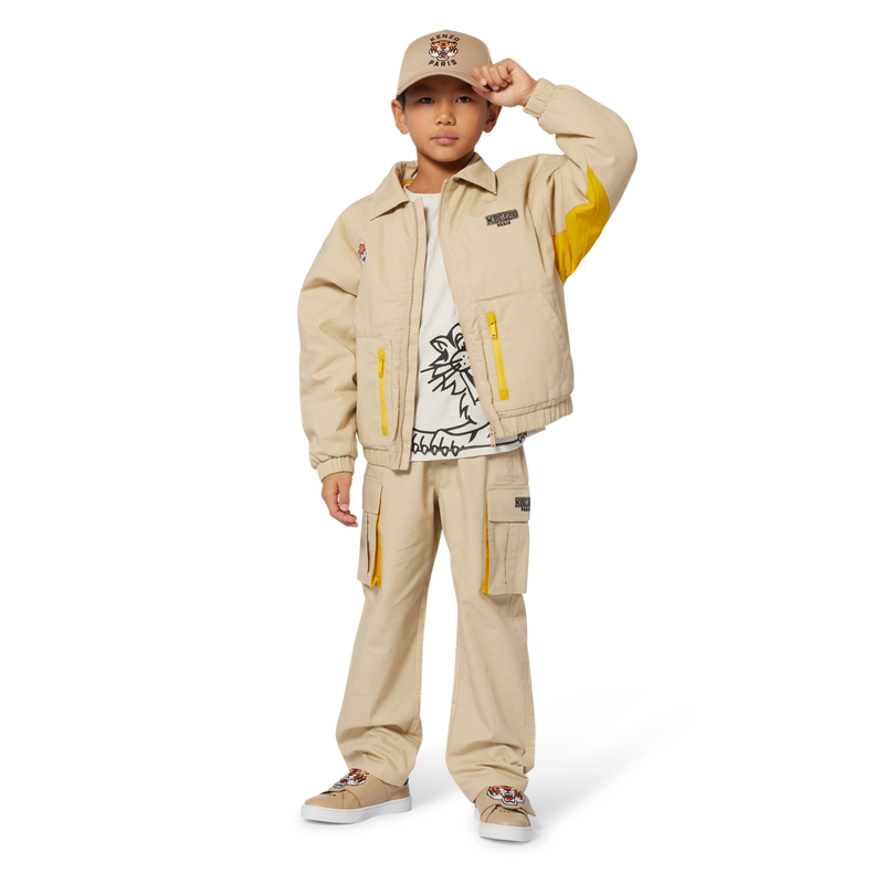 Casquette en sergé de coton KENZO KIDS 
                    UNISEXE