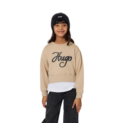 Sweat-shirt col rond Hugo FILLE
