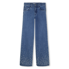 Jean taille ajustable MICHAEL KORS 
                    FILLE