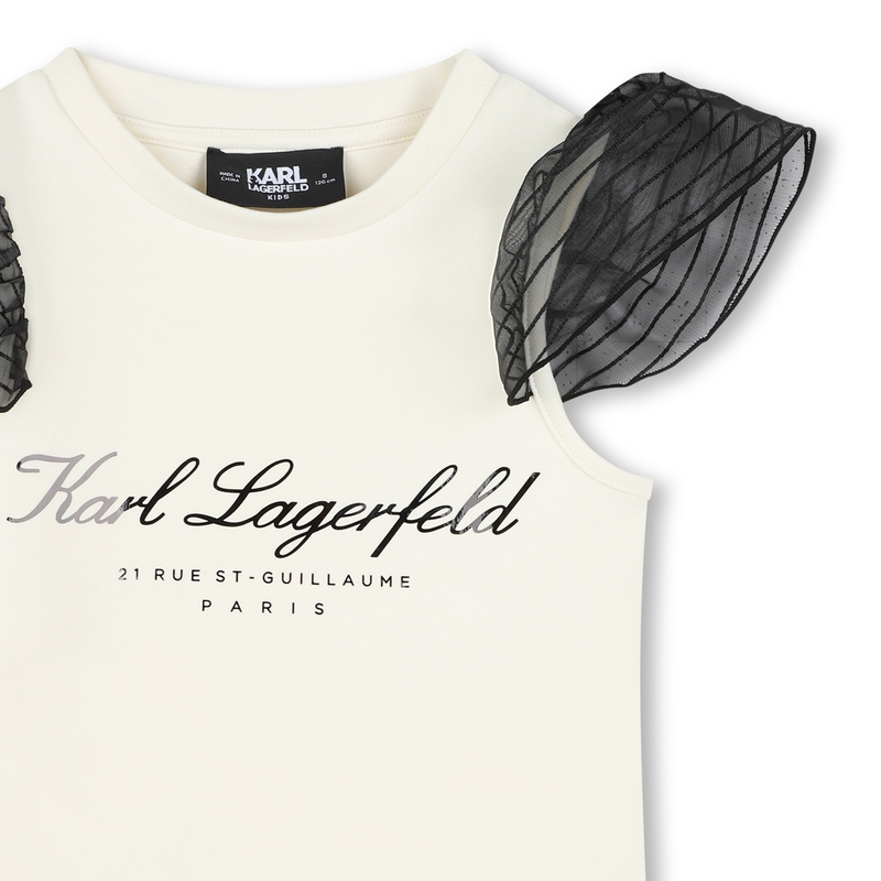 Haut à manches courtes KARL LAGERFELD KIDS 
                    FILLE