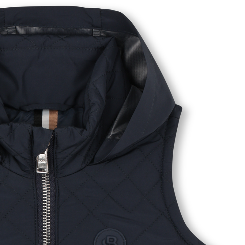 DOUDOUNE SANS MANCHES &Agrave; CAPUCHE BOSS 
                        GARCON