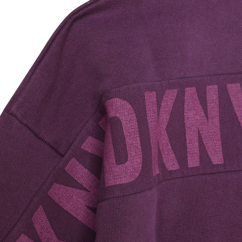 Sweat-shirt molletonné DKNY 
                    FILLE